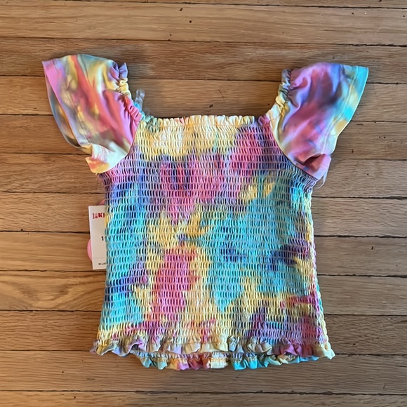 Tie Die Cap sleeve top - Picture 5 of 5